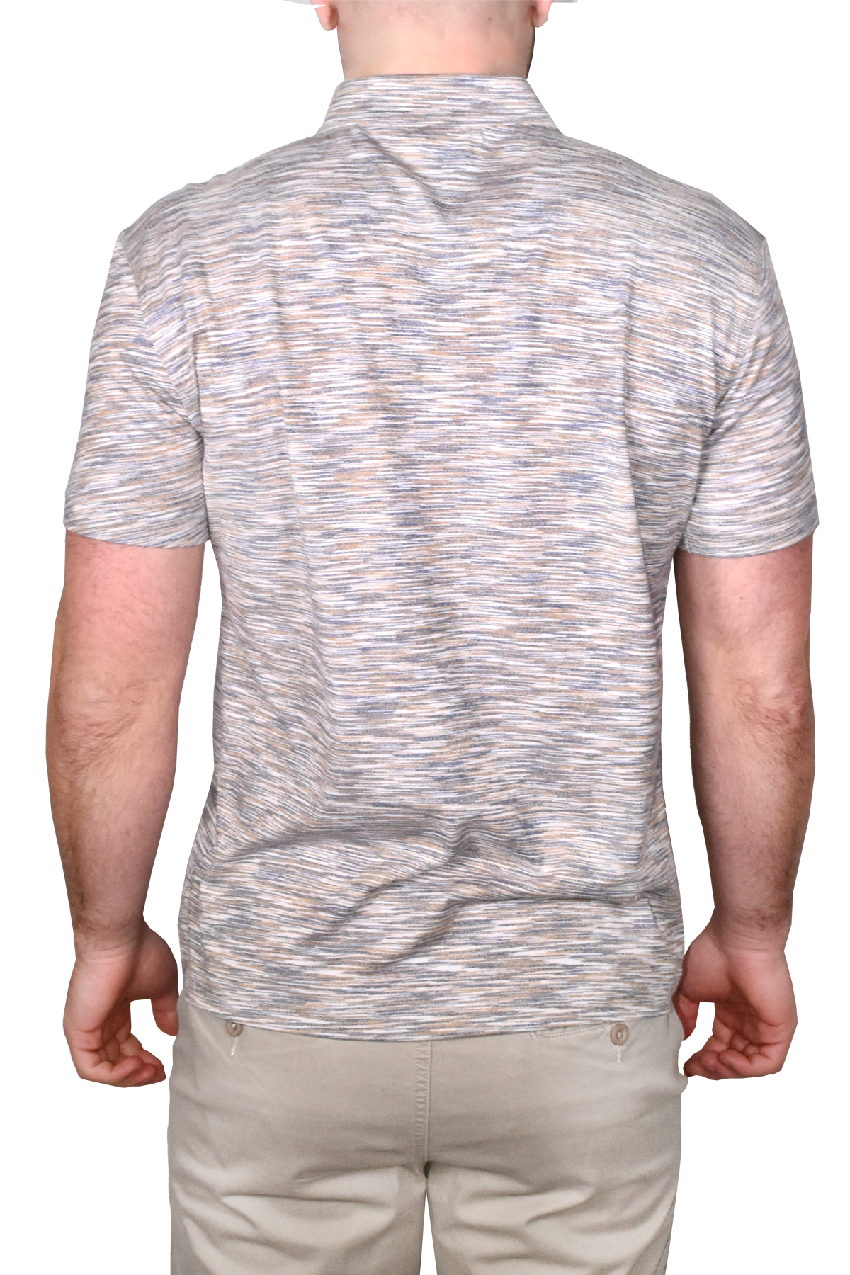 Color Injected Spaced Dyed Jersey Polo
