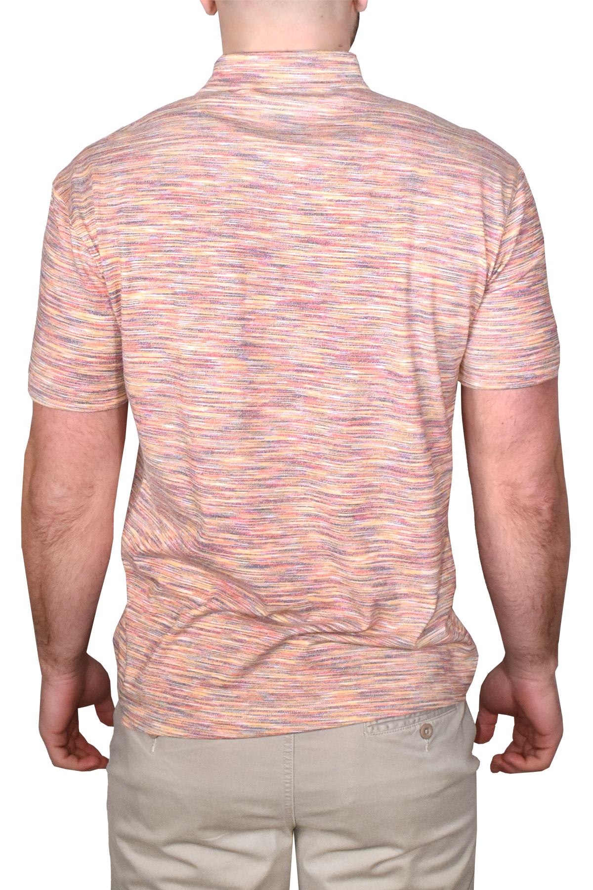 Color Injected Spaced Dyed Jersey Polo