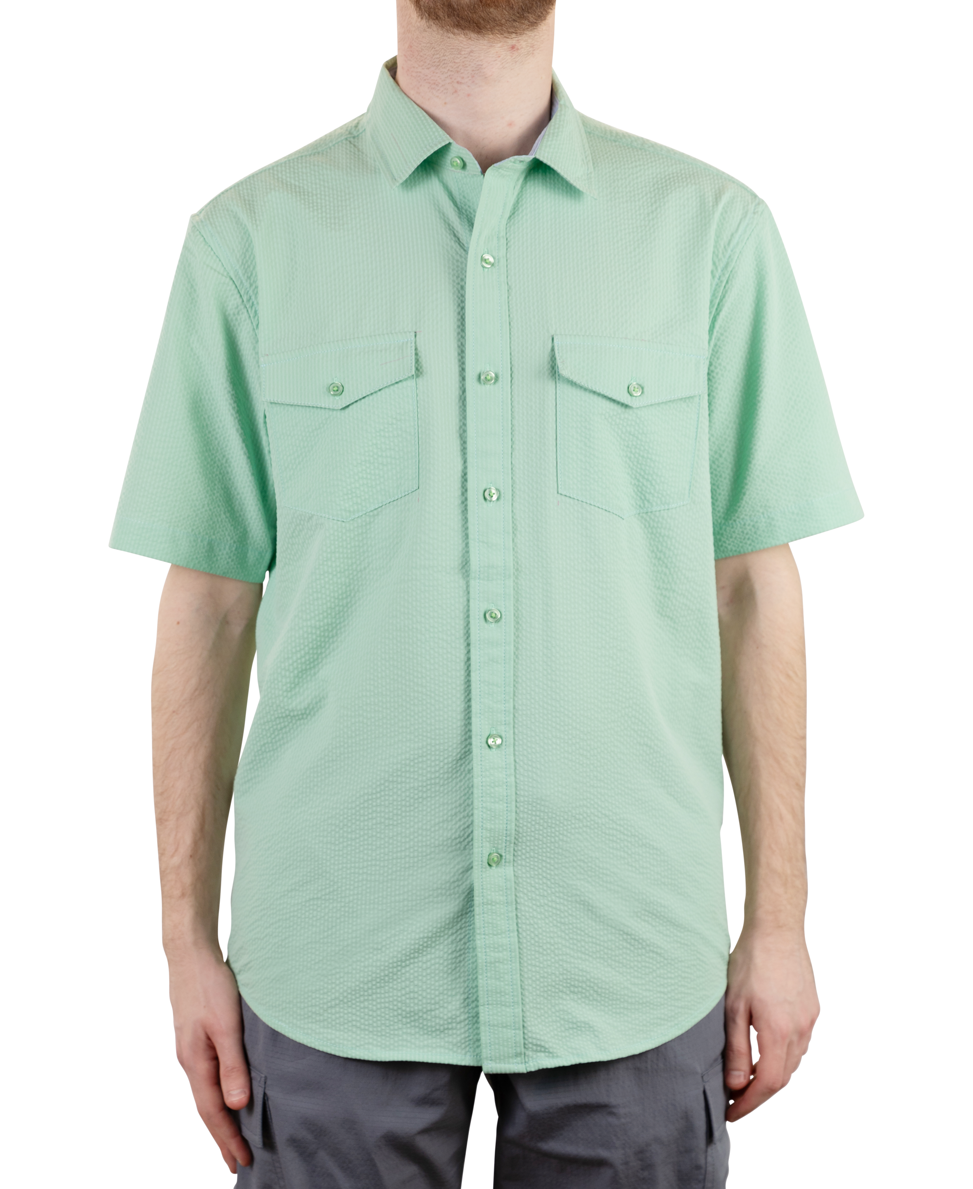 Hybrid Seersucker Shirt