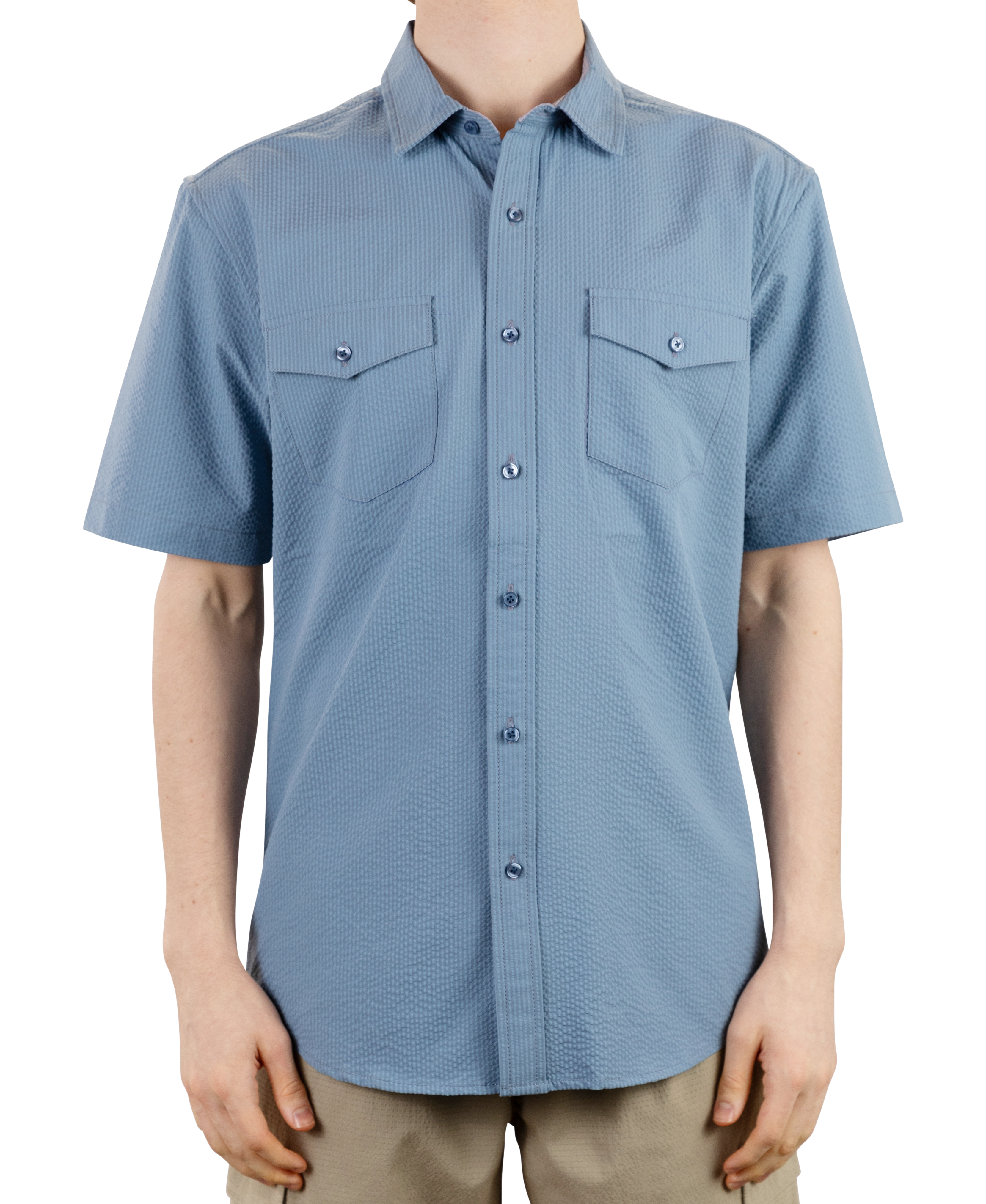 Hybrid Seersucker Shirt