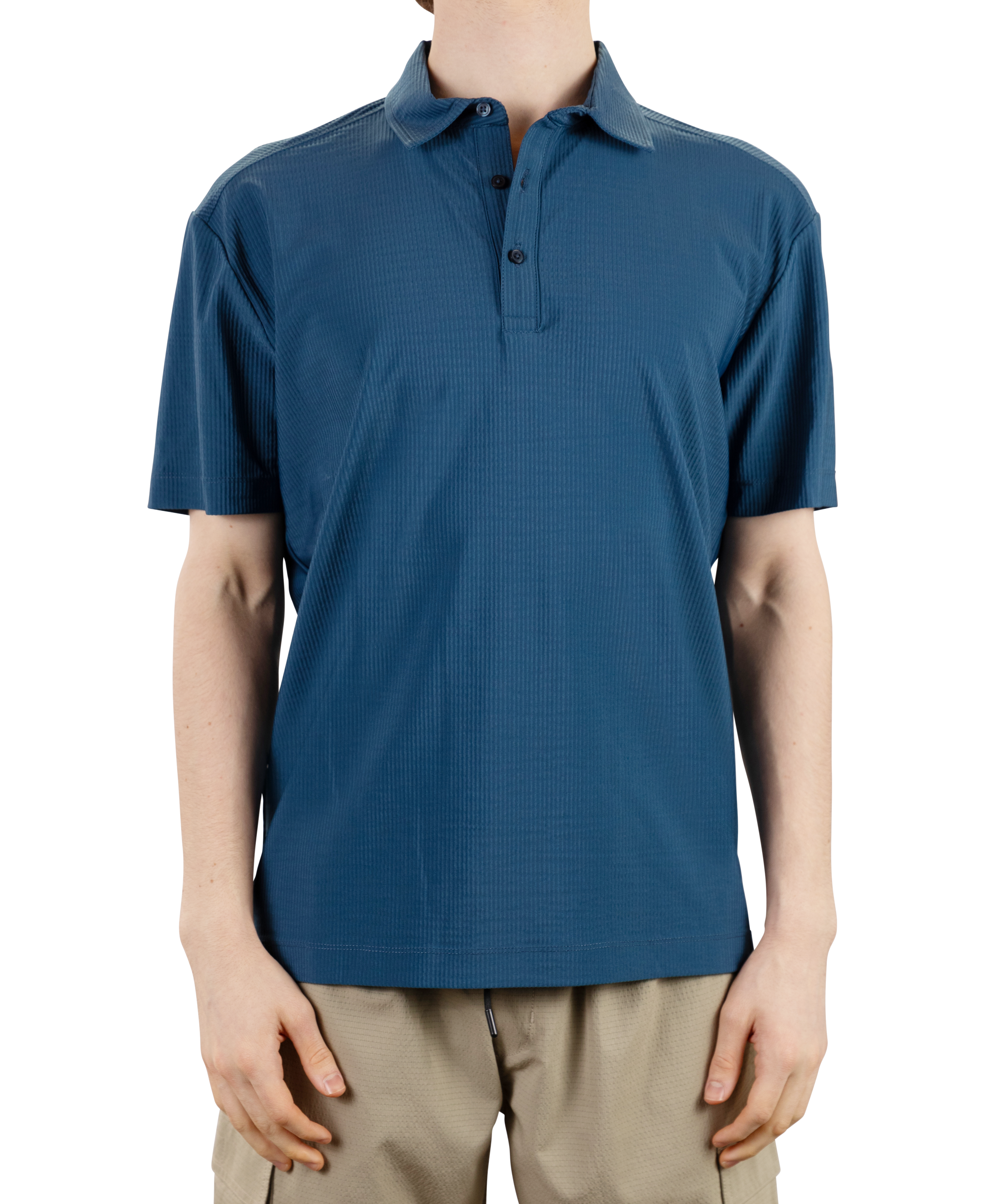 Hybrid Seersucker Polo