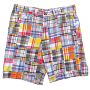 Patch Madras Short, Red