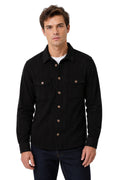 Cable Knit Sweater Shirt