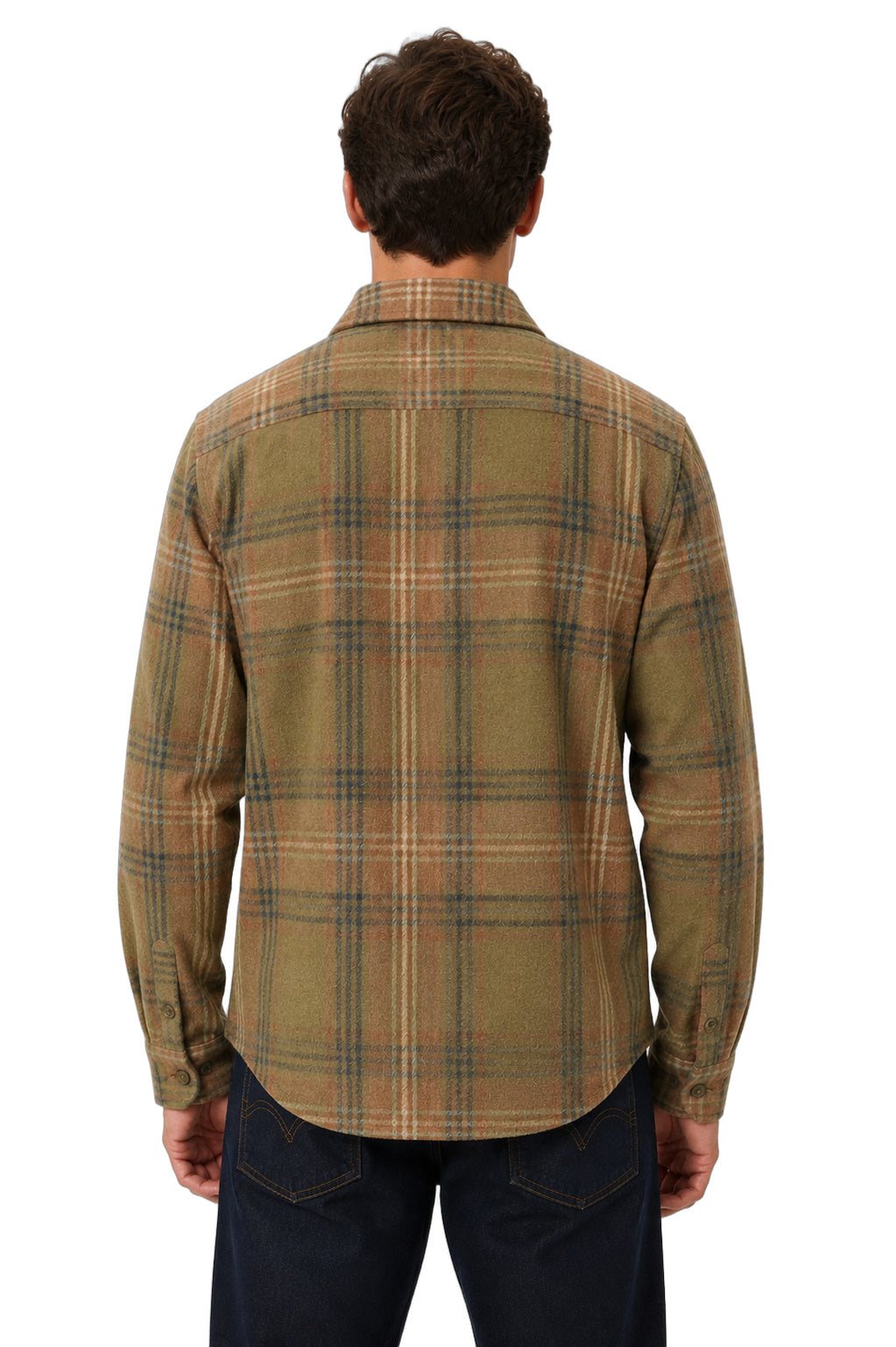 Buffalo Plaid Shirt Jacket