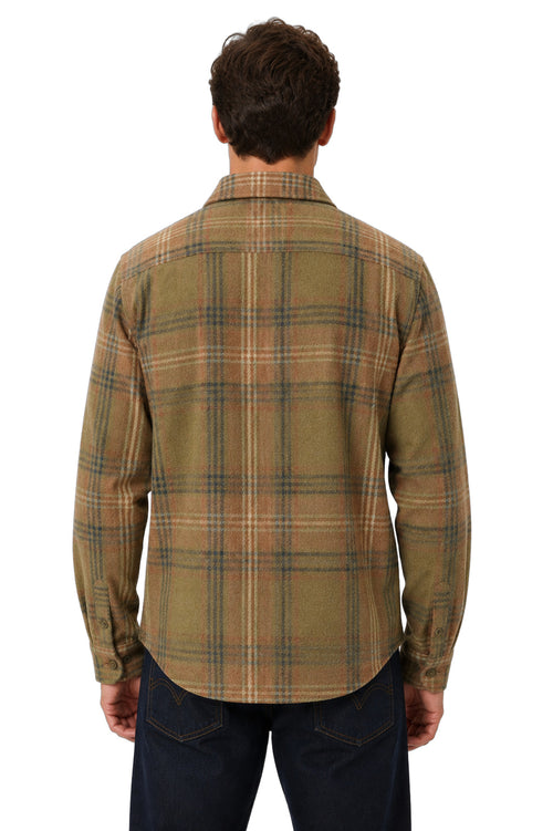 Buffalo Plaid Shirt Jacket