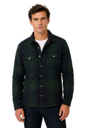 Quilted Blackwatch Herringbone Jacket