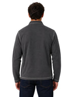 Plated Knit Mini Oxford Qzip