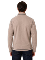 Plated Knit Mini Oxford Qzip