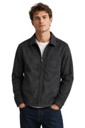 Suede Full Zip Jacket