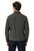 Suede Full Zip Jacket