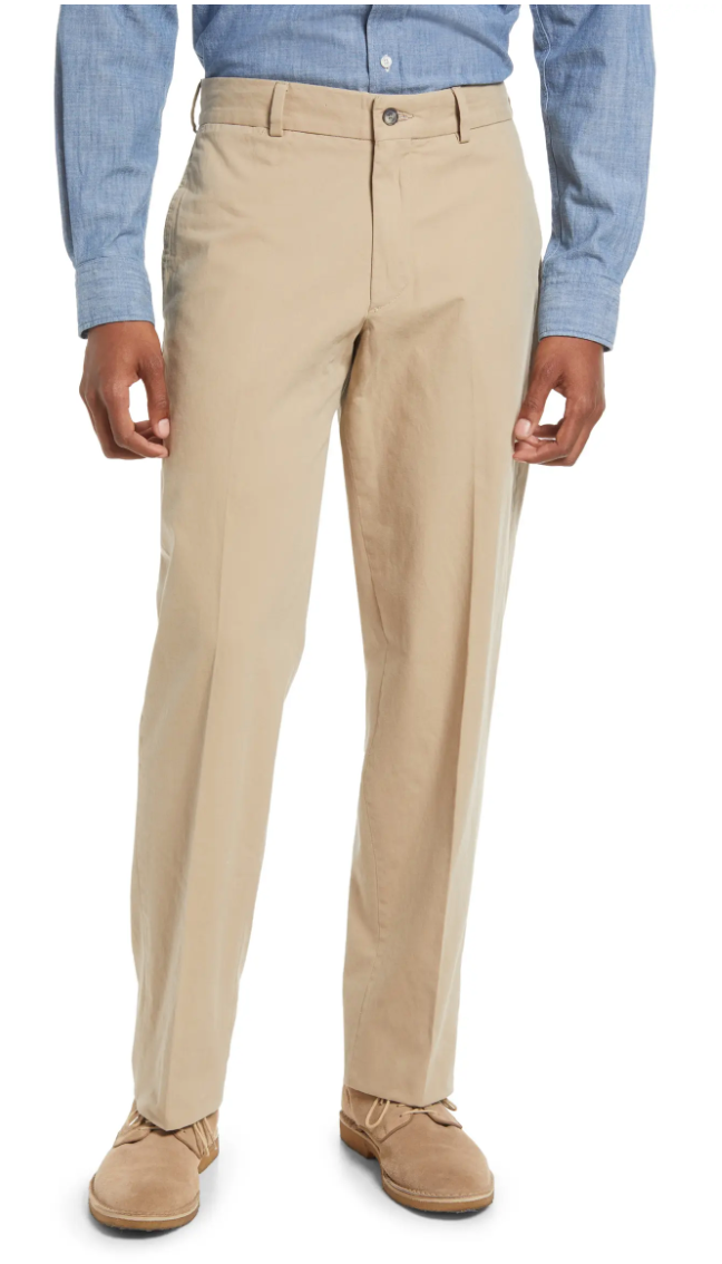 Charleston Khakis Washed Poplin, Trim Fit