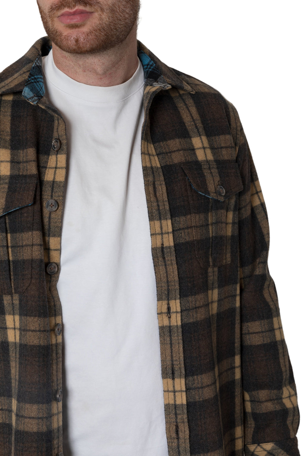 Buffalo Plaid Shirt Jacket