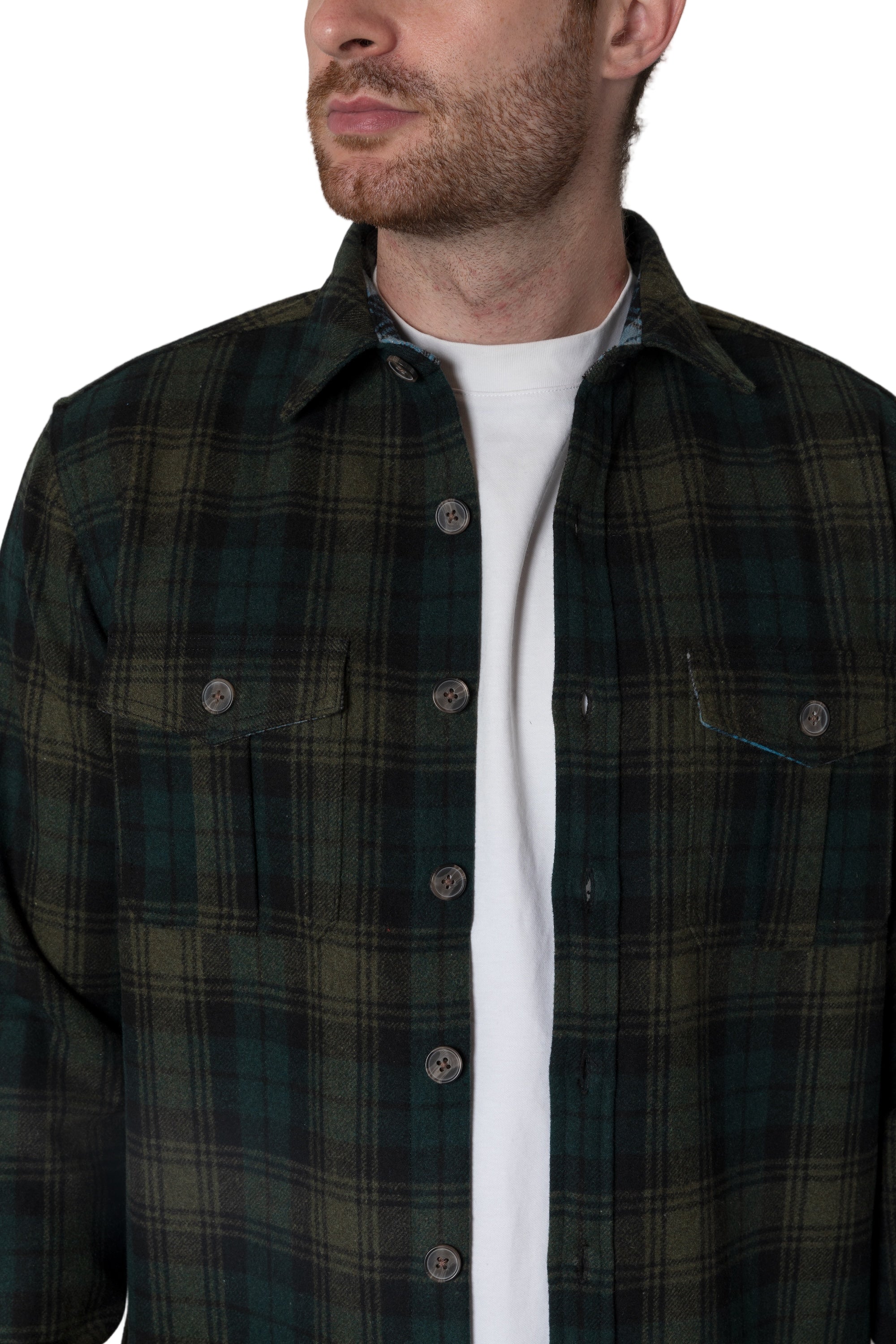 Buffalo Plaid Shirt Jacket