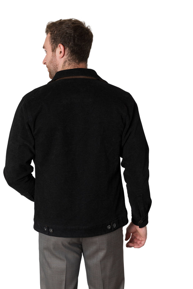 Chevron Twill Shirt Jacket