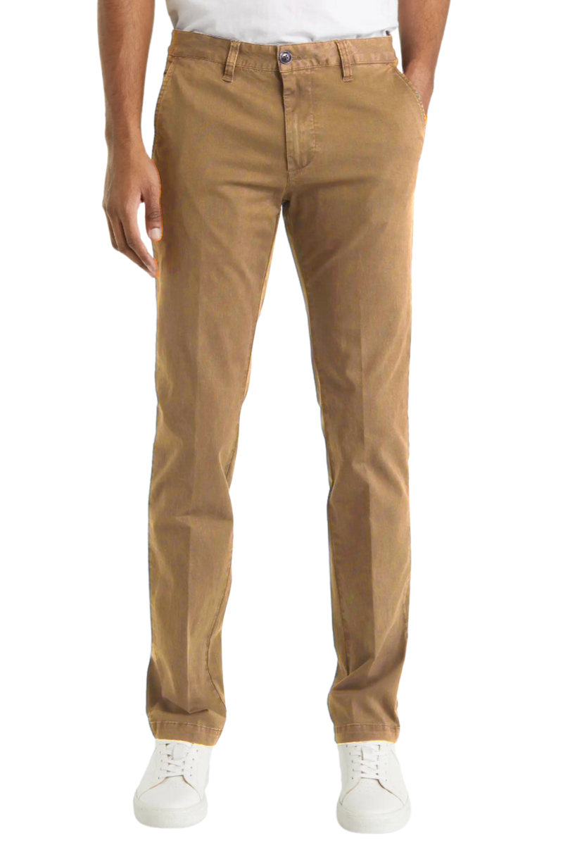 Stretch Comfort Flat Front Pant - Desert