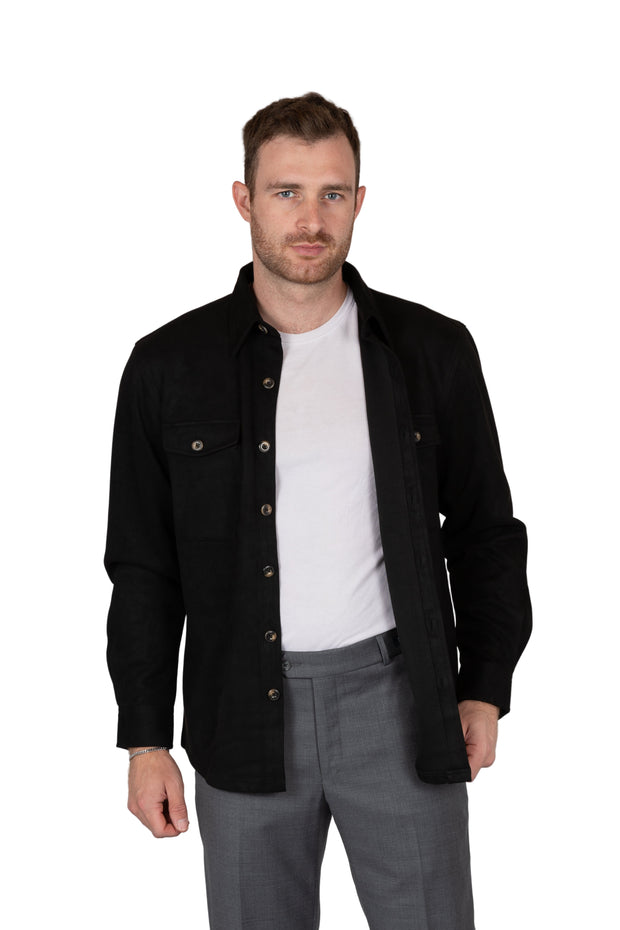 Sueded Over Shirt