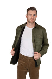 Sueded Over Shirt