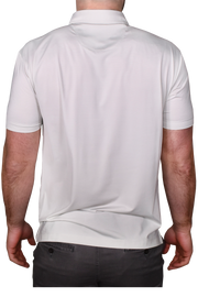 Shadow Stripe Performance Polo, Taupe