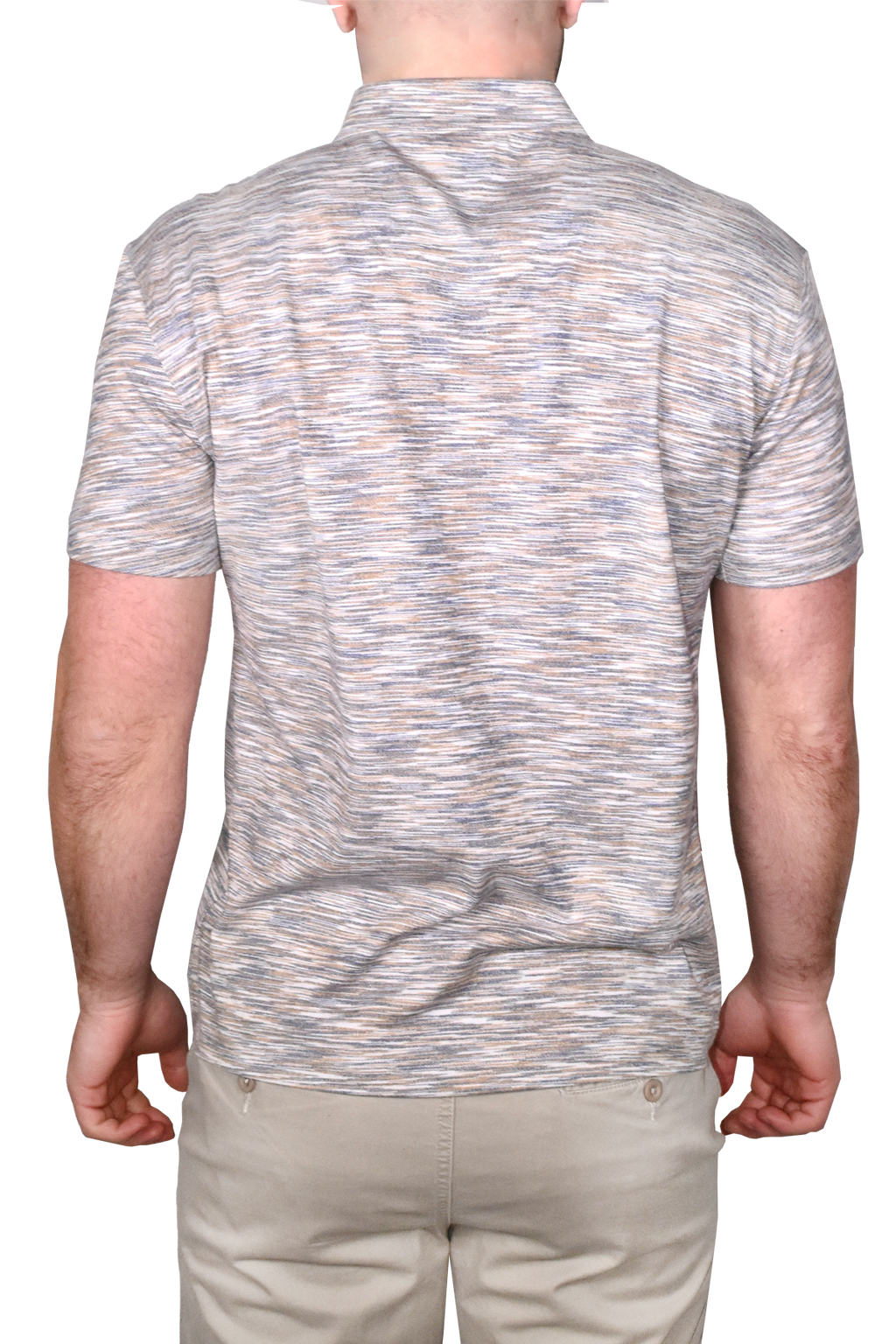 Color Injected Spaced Dyed Jersey Polo
