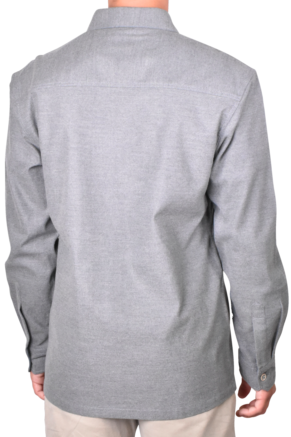 Brushed Twill Heather Shirt Jacket