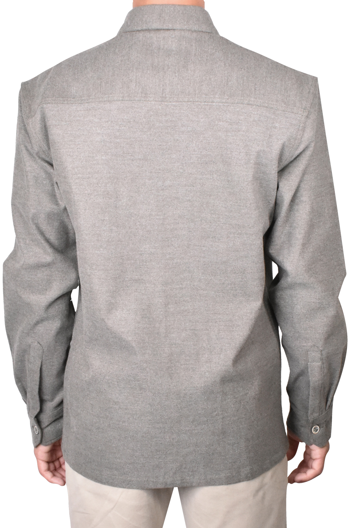 Brushed Twill Heather Shirt Jacket