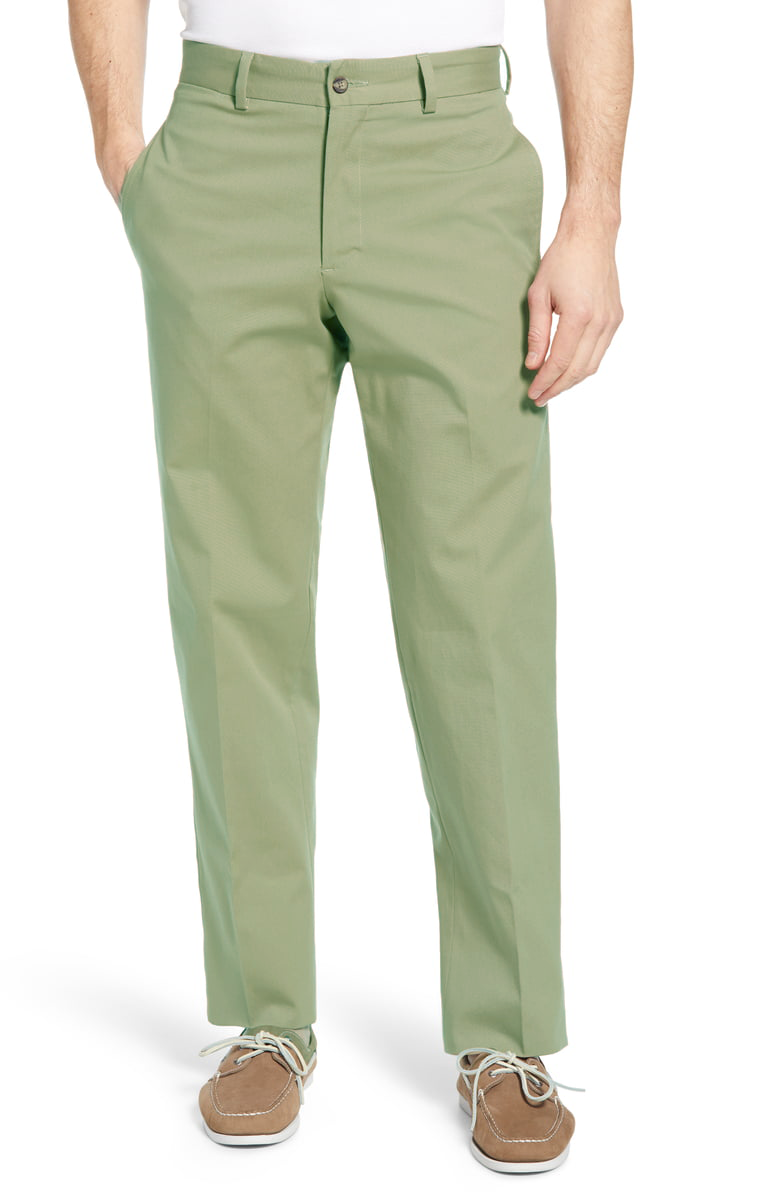 Charleston Khakis Fine Line Stretch Twill, Relax Fit - Sage
