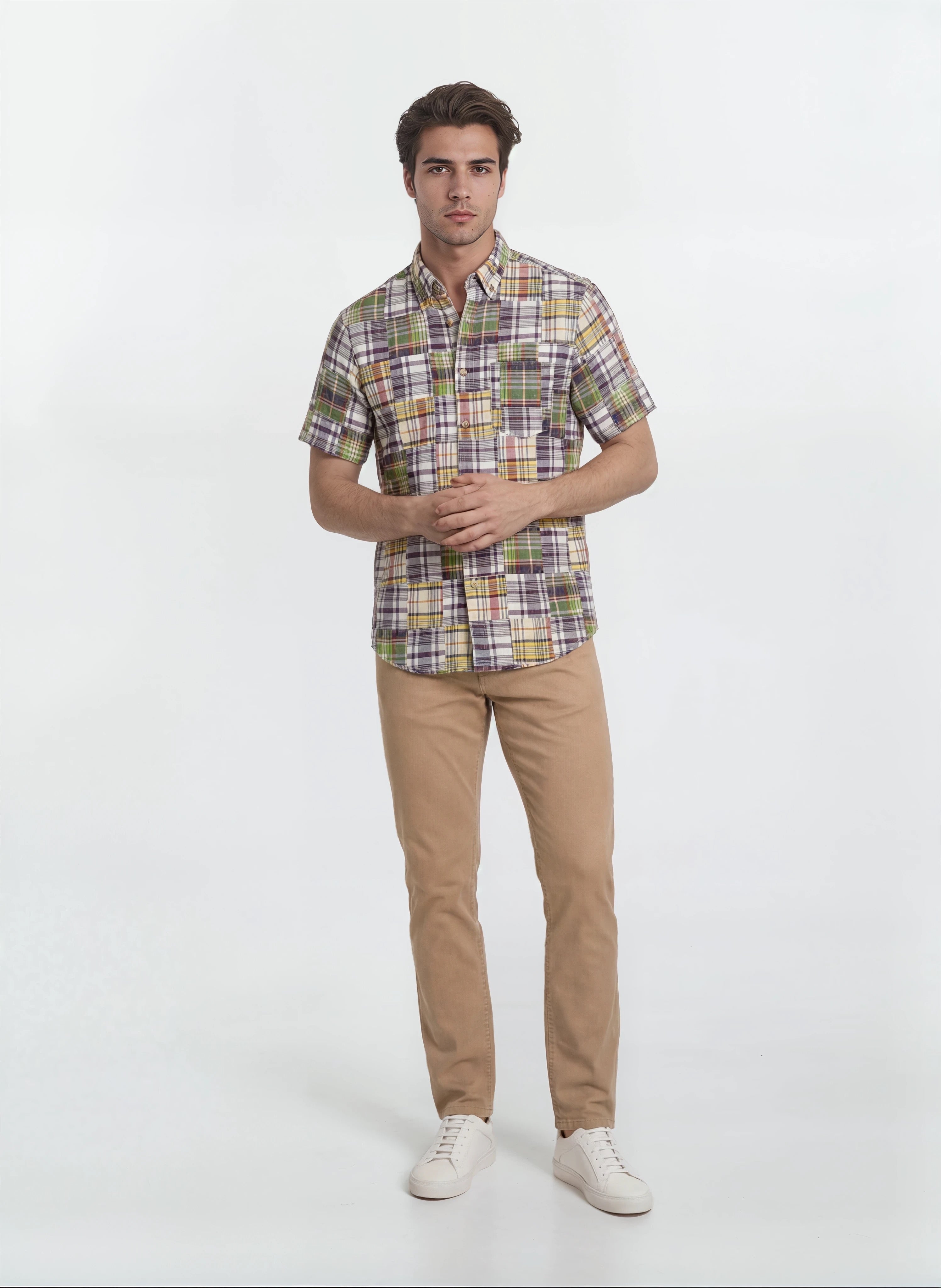 Patch Madras Shirt