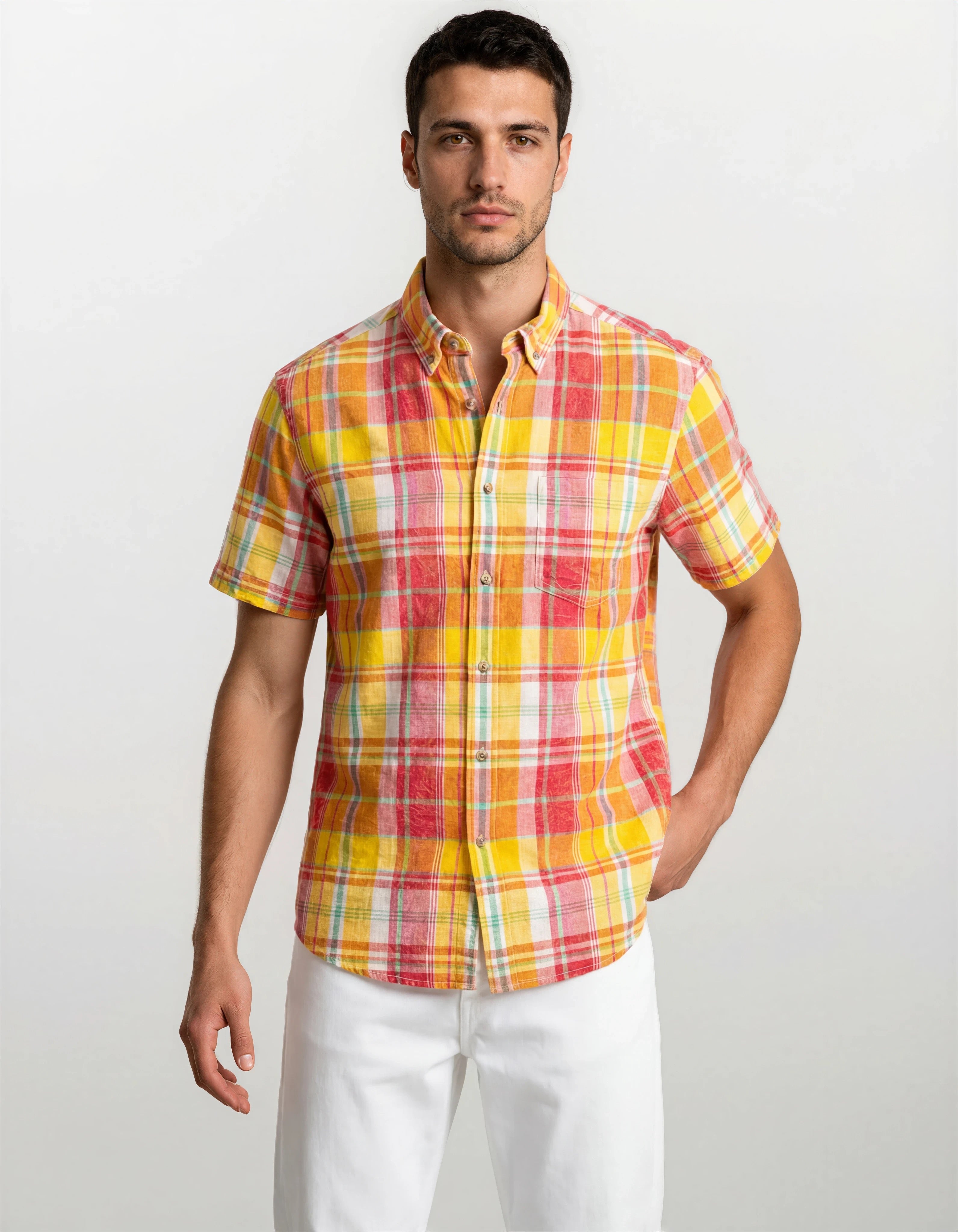 Authentic Indian Madras Shirt