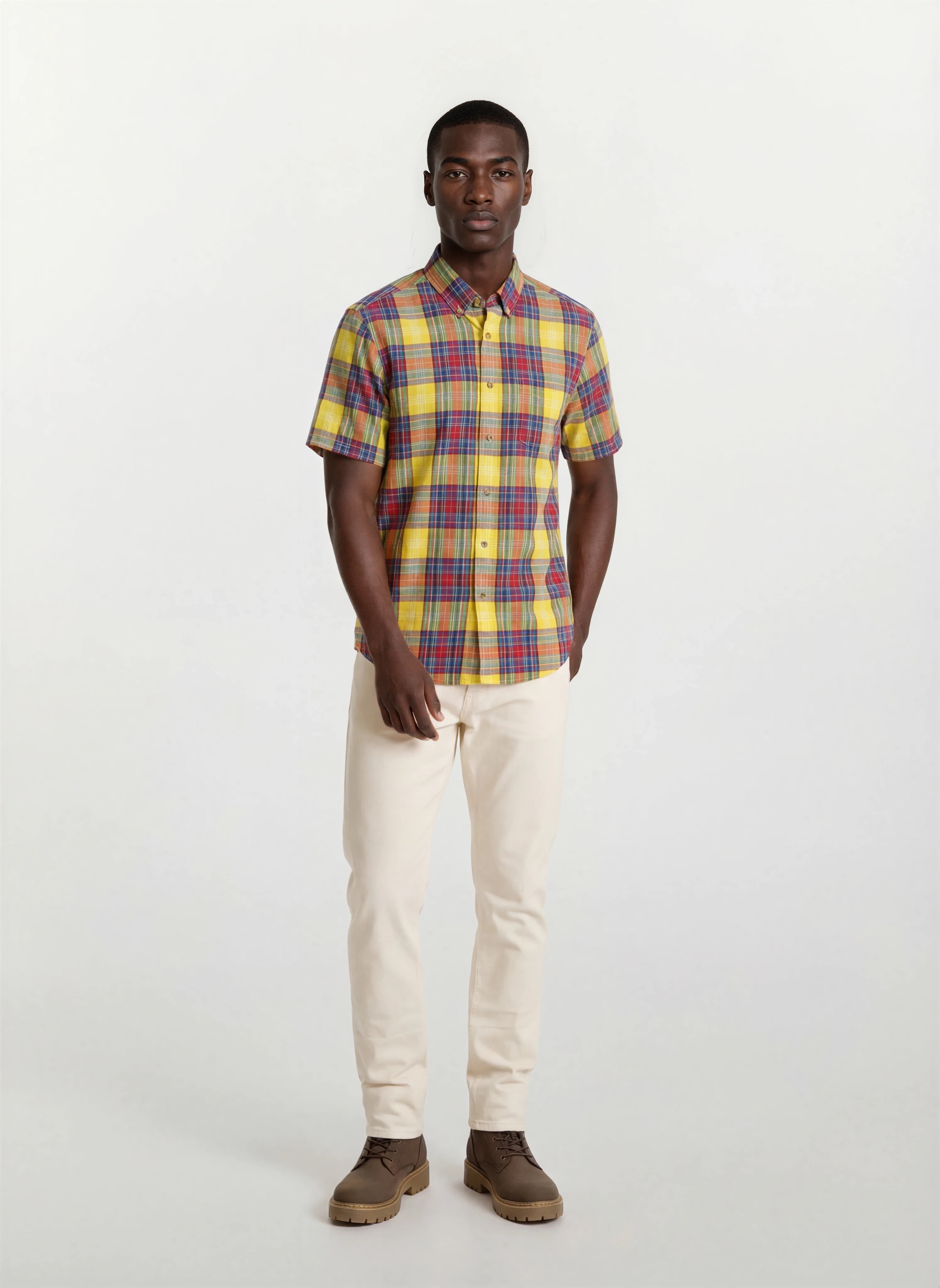 Authentic Indian Madras Shirt