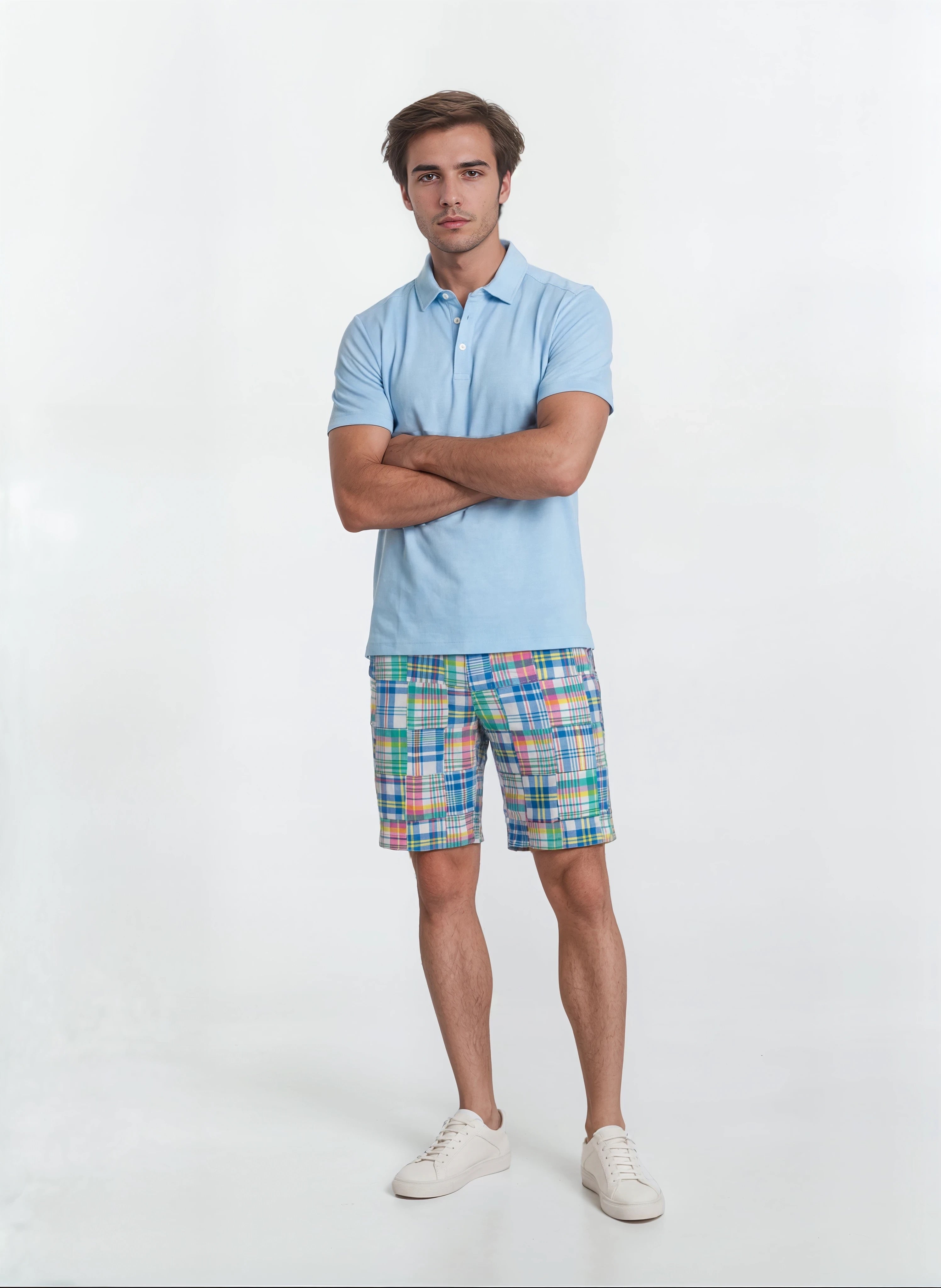 Patch Madras Short
