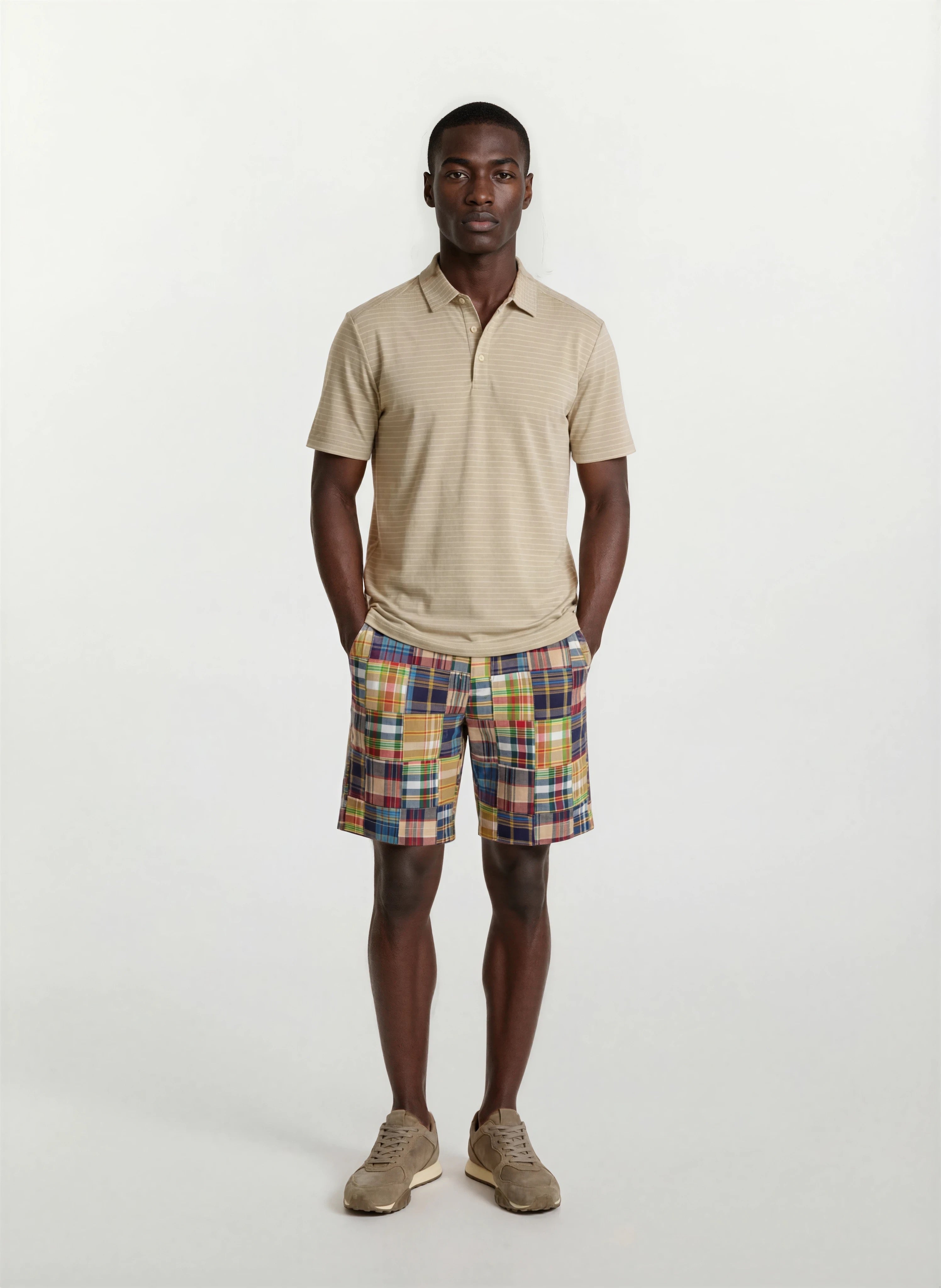 Patch Madras Short