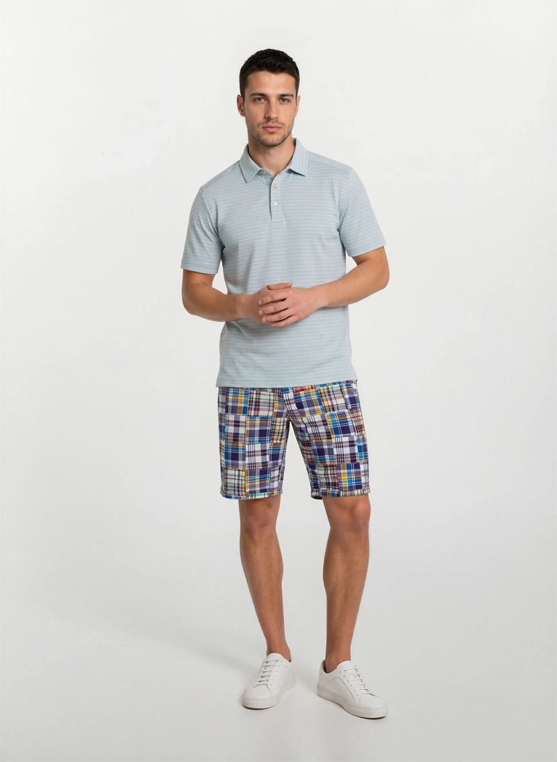 Patch Madras Short - True Navy