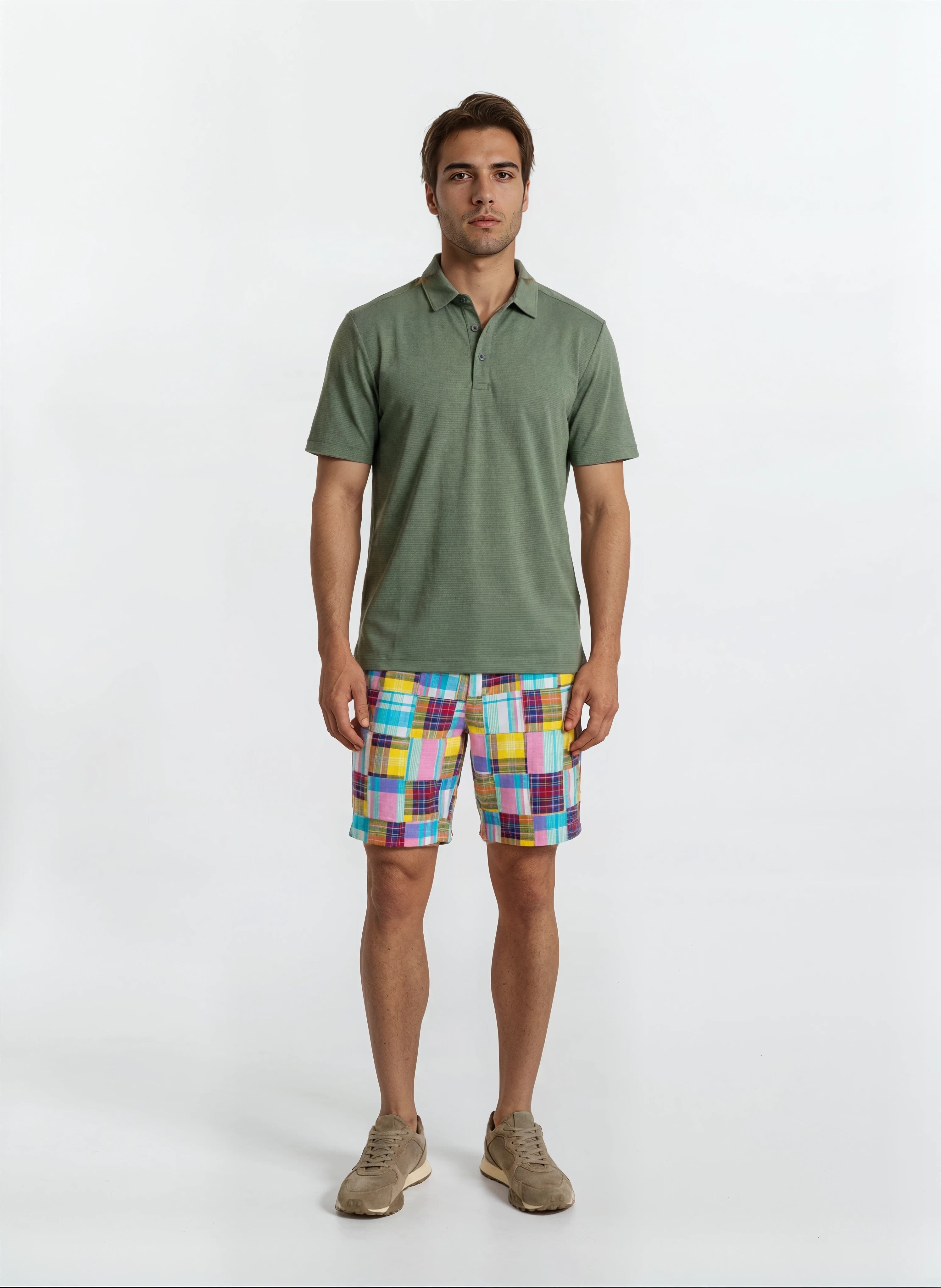 Patch Madras Short
