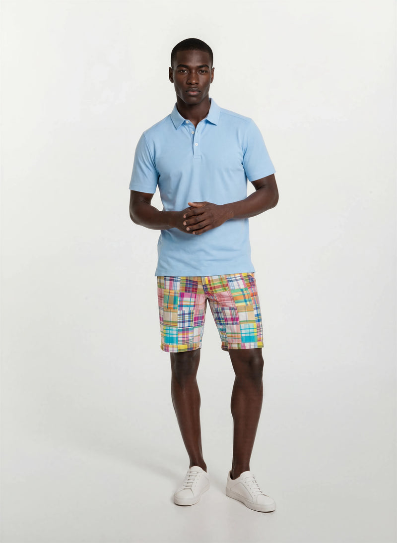 Patch Madras Short - Pineapple