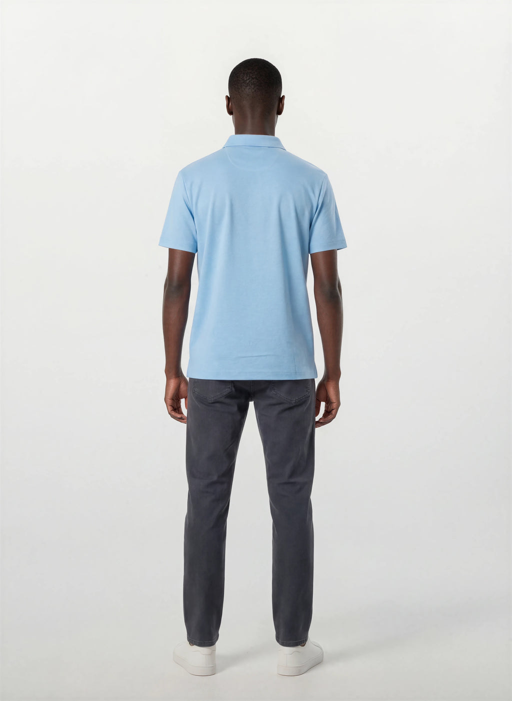 Cotton Tencel Garment Dyed 5-Pocket Pant