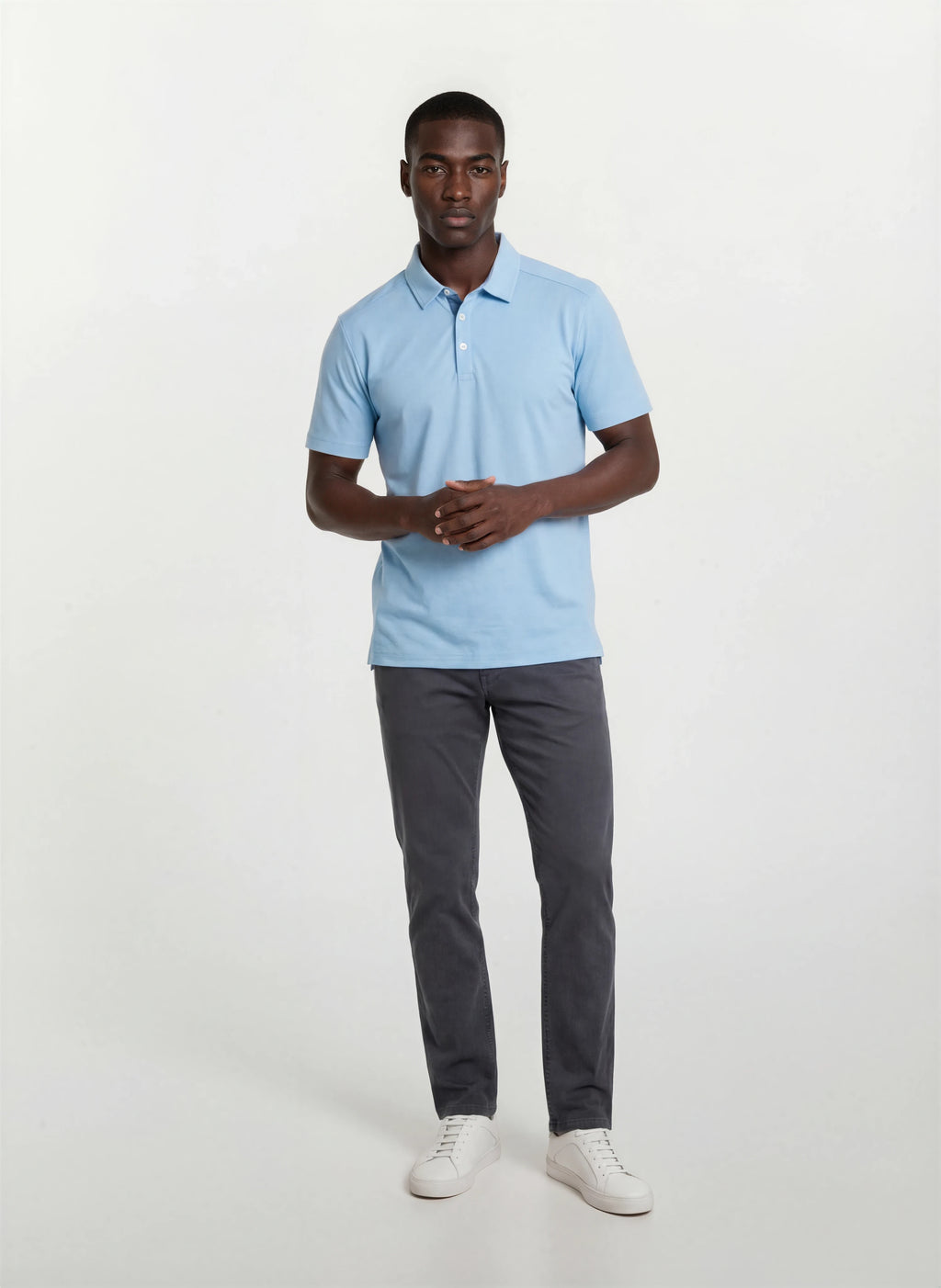 Cotton Tencel Garment Dyed 5-Pocket Pant