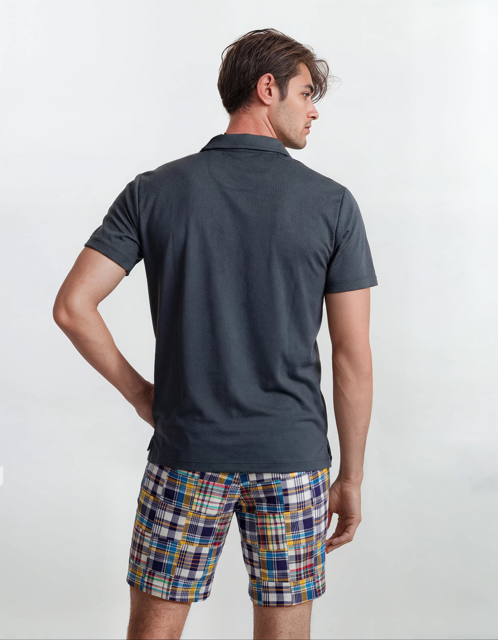 Jacquard Lurex Polo