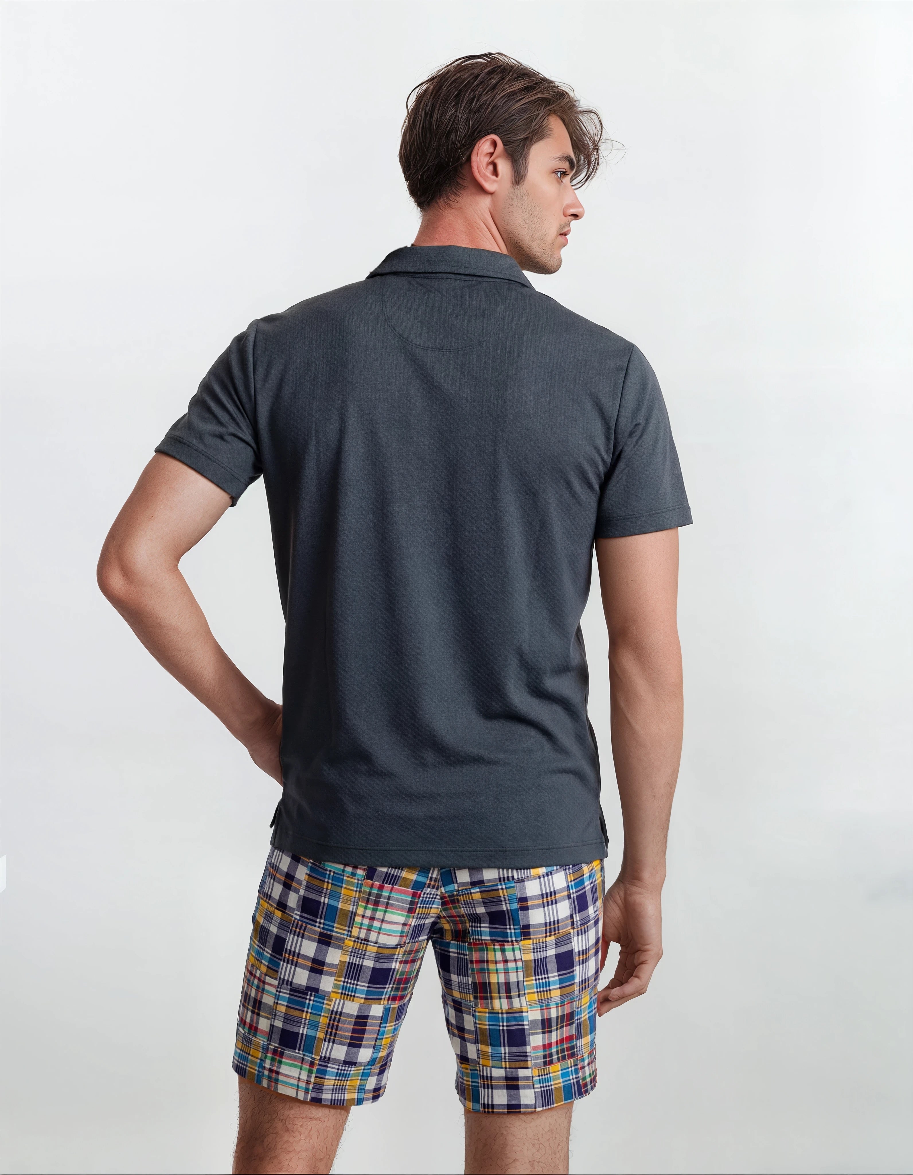 Jacquard Lurex Polo