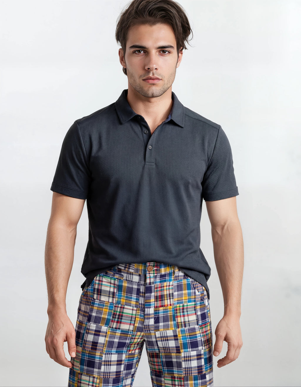 Jacquard Lurex Polo