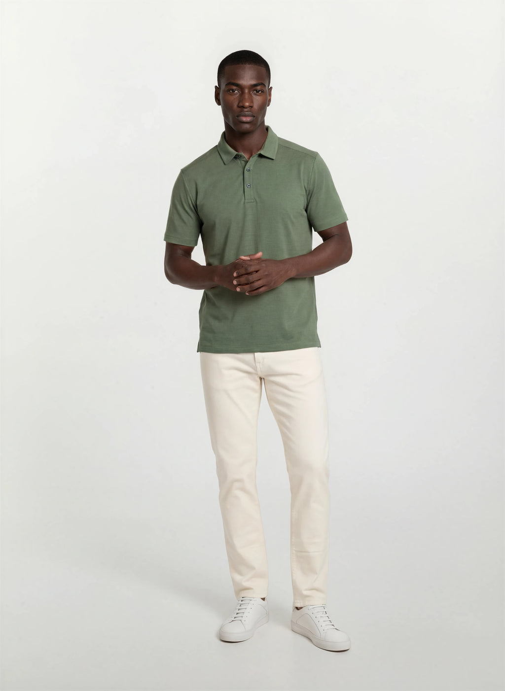 Pinweave Hybrid Stretch Polo