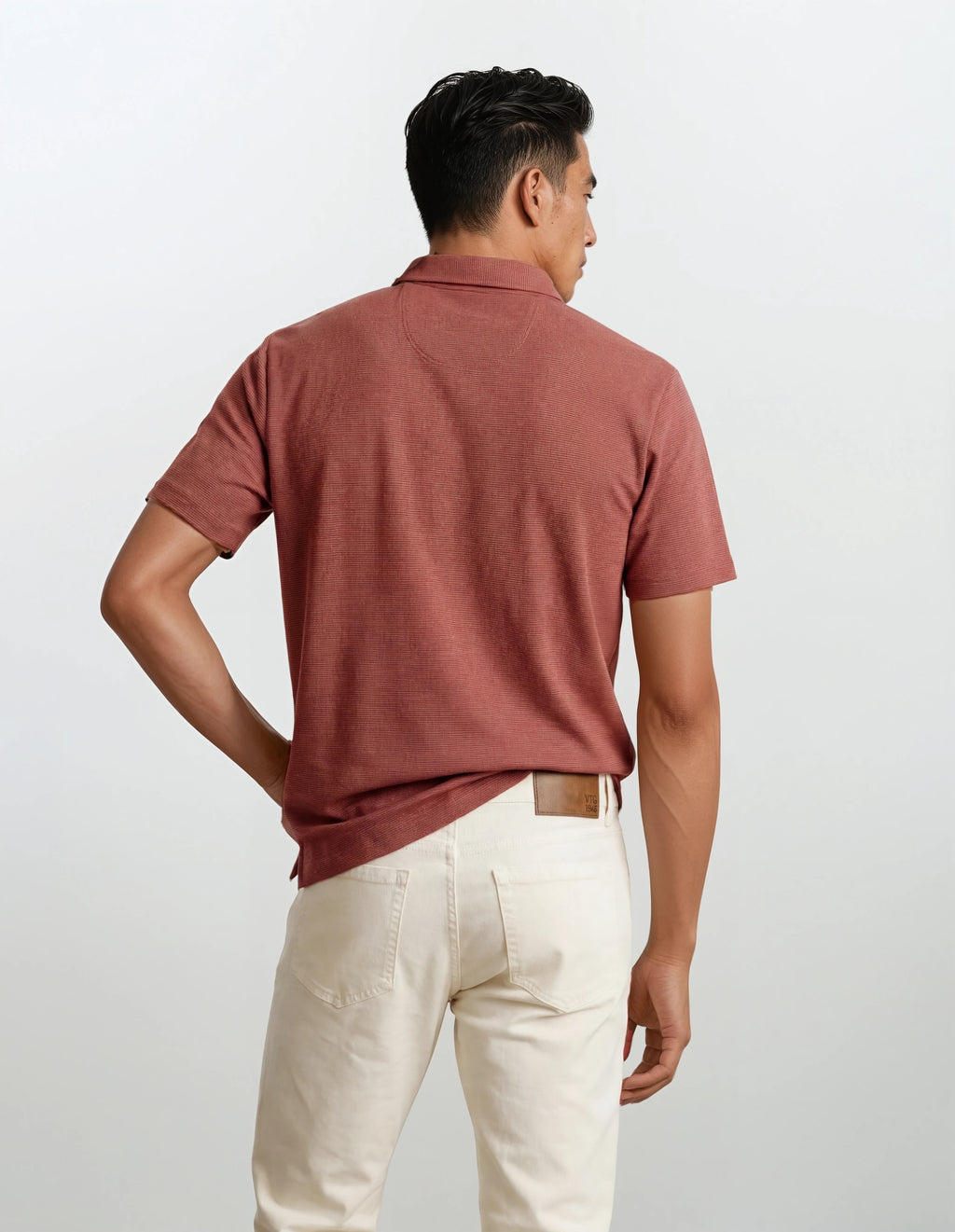 Pinweave Hybrid Stretch Polo