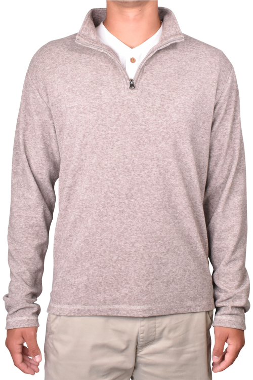 Soft Brushed Sweater Knit Qzip – Vintage 1946