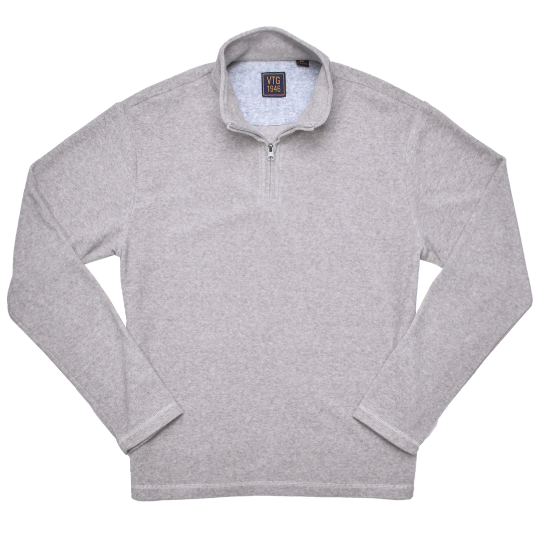 Soft Brushed Sweater Knit Qzip – Vintage 1946