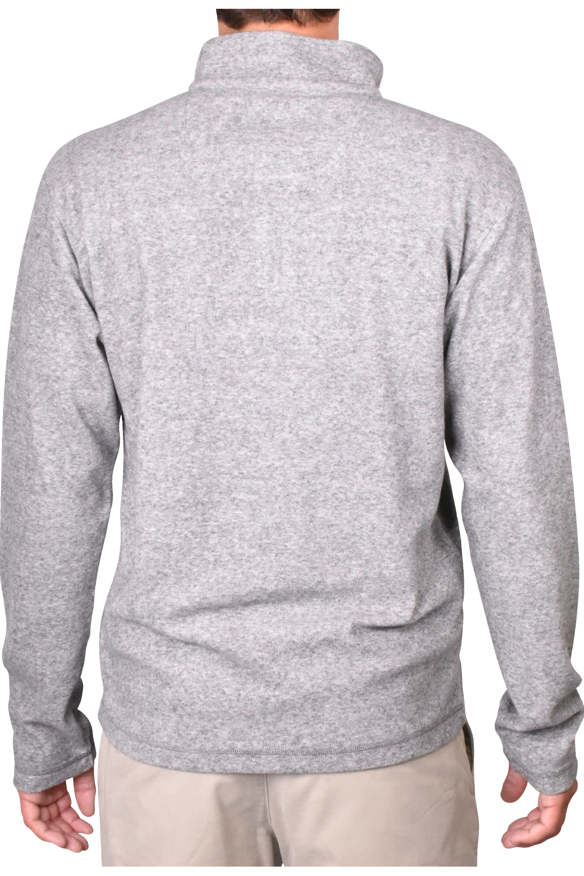 Soft Brushed Sweater Knit Qzip