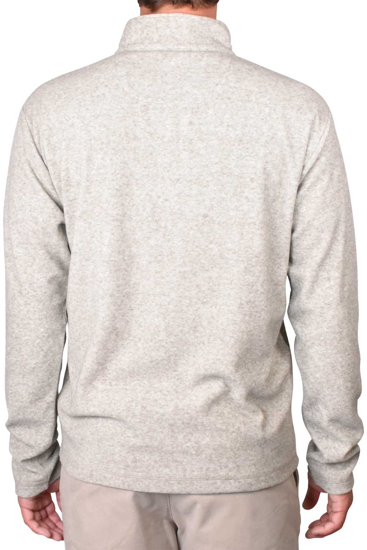 Soft Brushed Sweater Knit Qzip