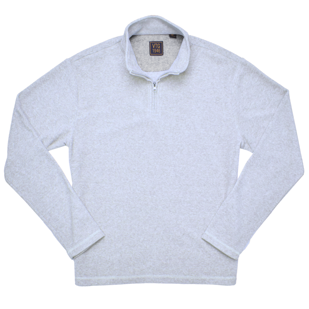 Soft Brushed Sweater Knit Qzip – Vintage 1946