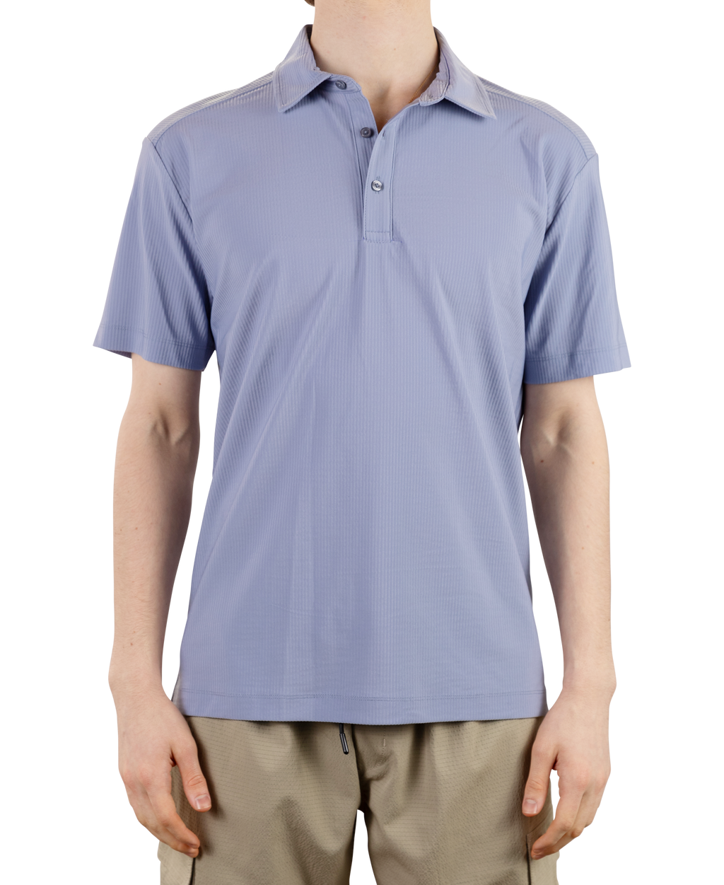 Hybrid Seersucker Polo