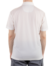 Metal Vent Jaquard Golf Polo