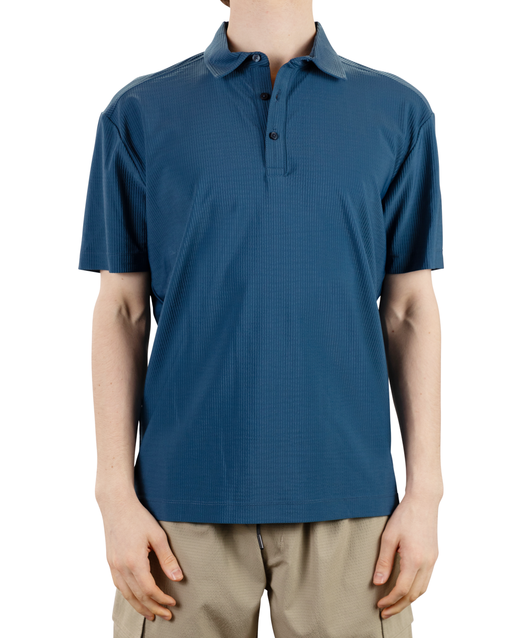 Hybrid Seersucker Polo