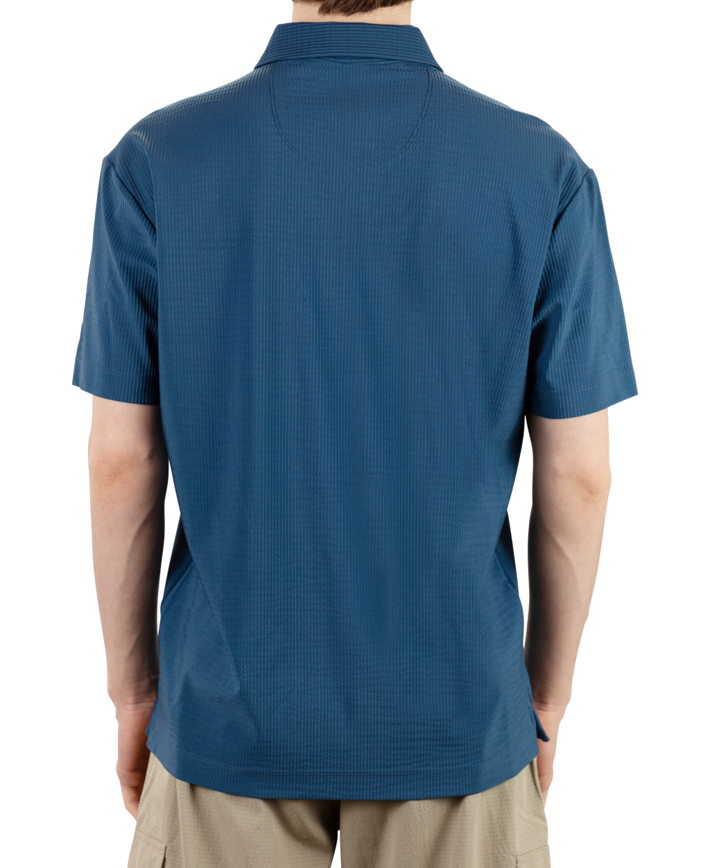 Hybrid Seersucker Polo